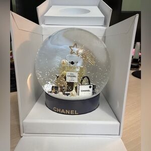 Chanel 2025 Holiday Snow Globe